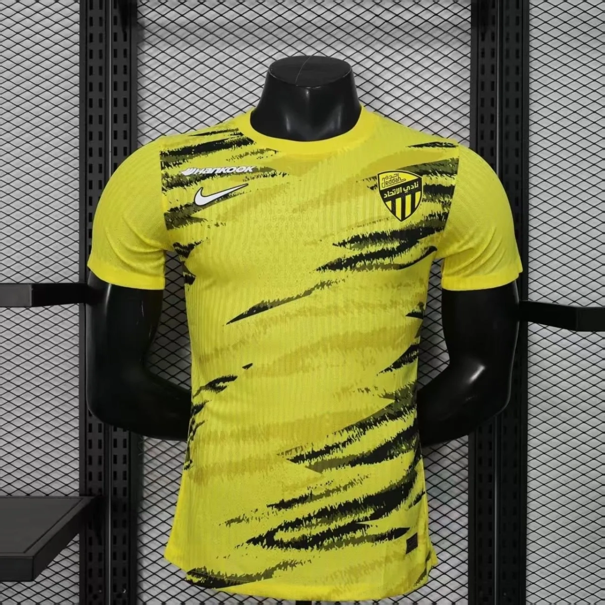 Camisa Pré-Jogo Al Ittihad 2025/26 - Versão Jogador - Fc Fc
