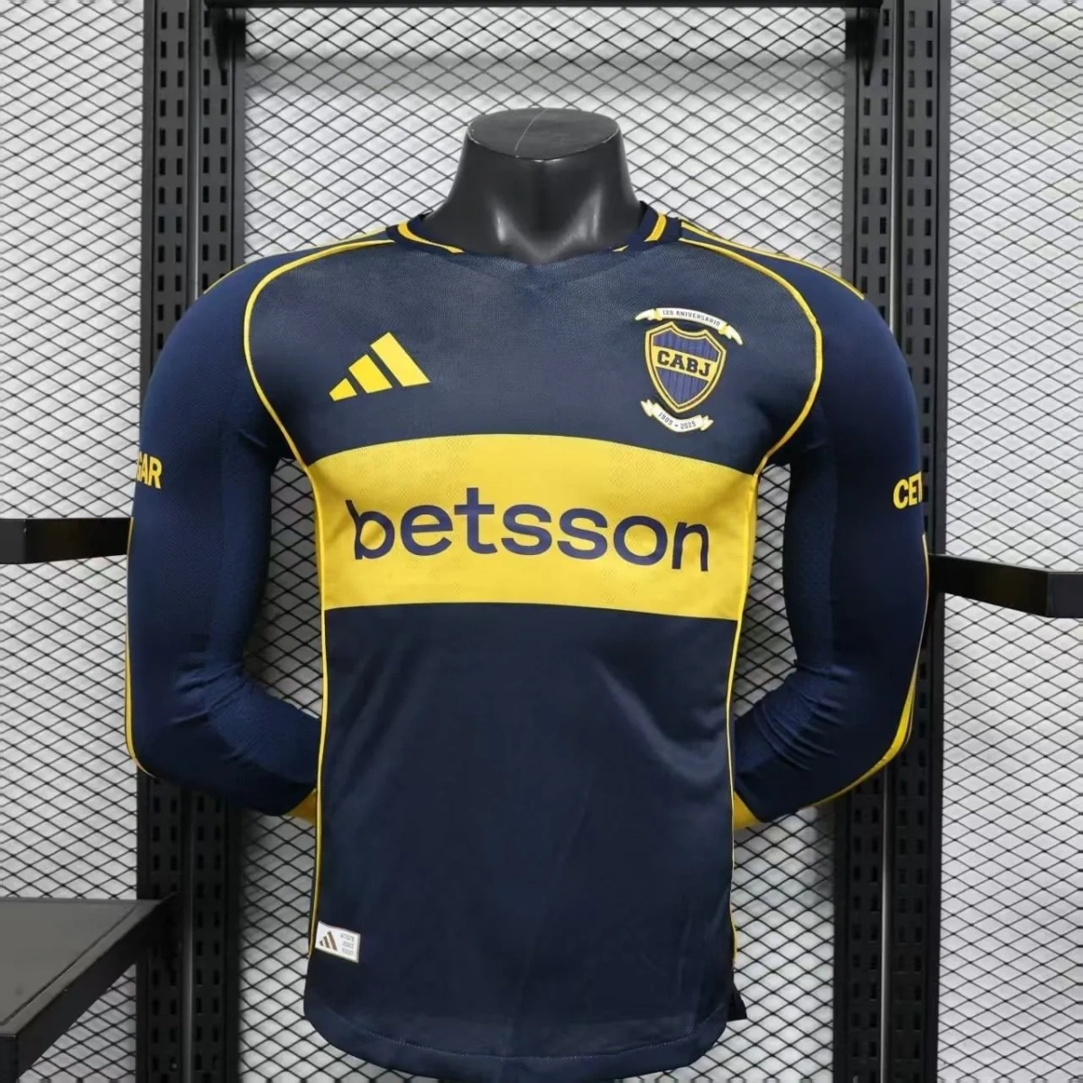 Camisa Boca Juniors 2025/26 Home - Versão Jogador - Manga Longa
