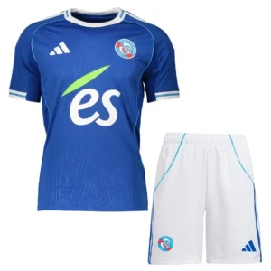 Kit Camisa + Short Strasbourg 2025/26 Home - Rc Rc