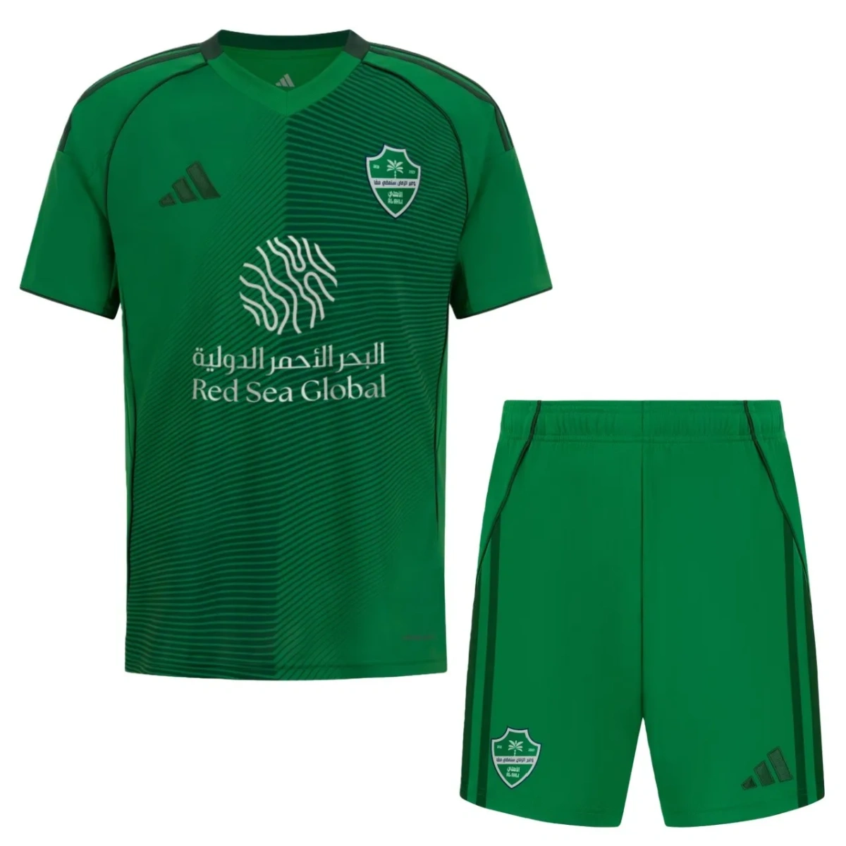 Kit Camisa + Short Al Ahli 2025/26 Home - Sfc Sfc