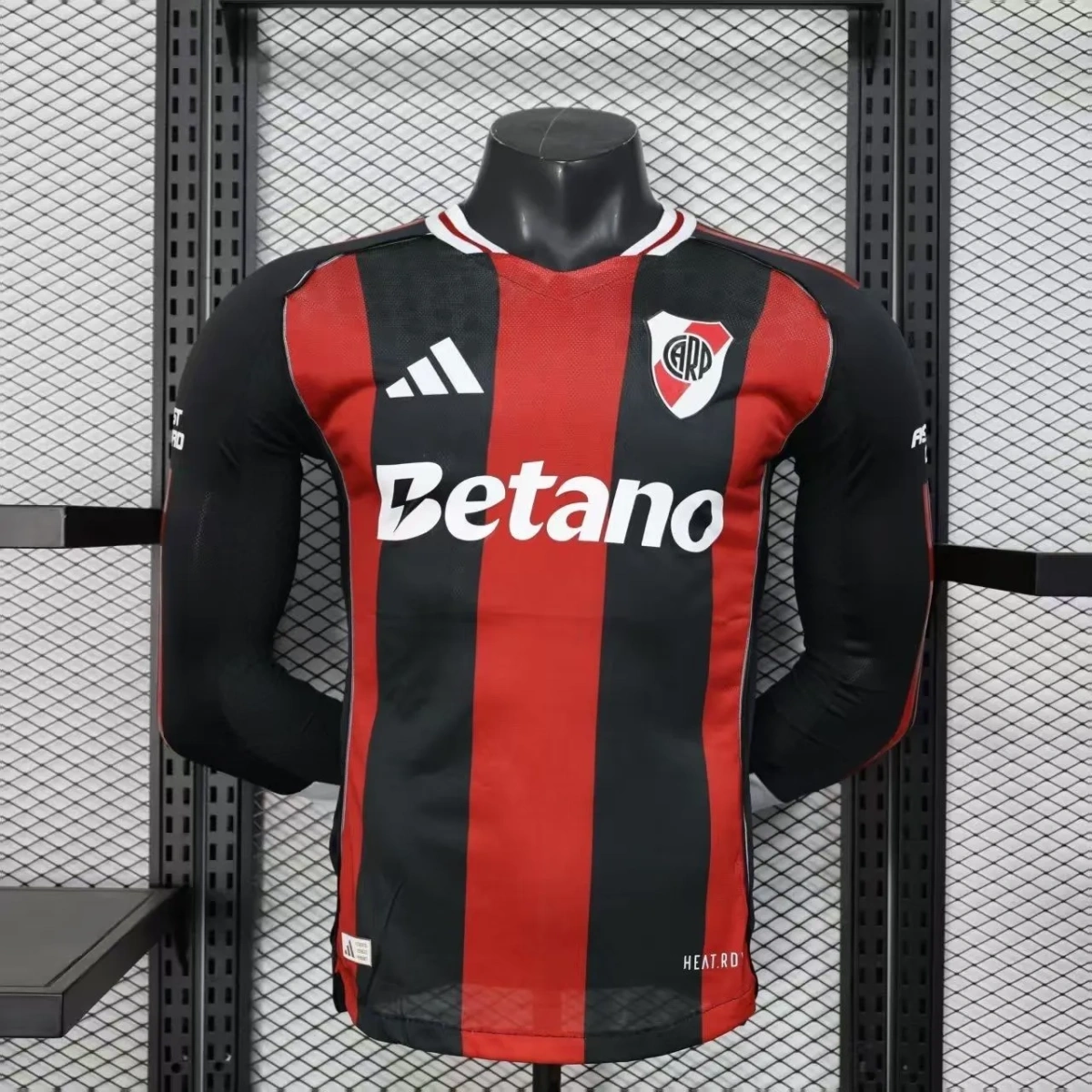 Camisa River Plate 2025/26 Away - Versão Jogador - Manga Longa