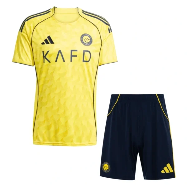 Kit Camisa + Short Al Nassr 2025/26 Home - Fc Fc