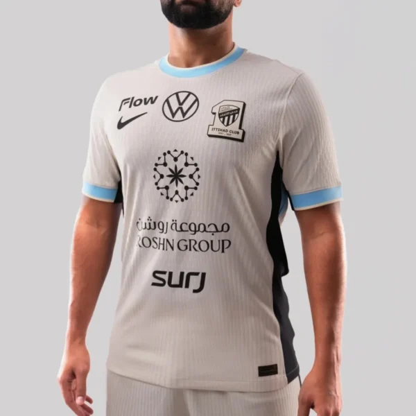 Camisa Al Ittihad 2025/26 Away - Versão Jogador - Fc Fc