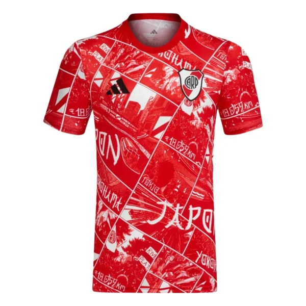 Camisa Pré-Jogo River Plate 2025/26