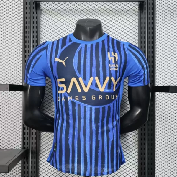 Camisa Al Hilal 2025/26 Home - Versão Jogador - Sfc Cwc Sfc Cwc