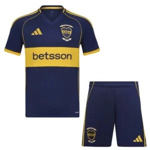 Kit Camisa + Short Boca Juniors 2025/26 Home - Cwc Cwc
