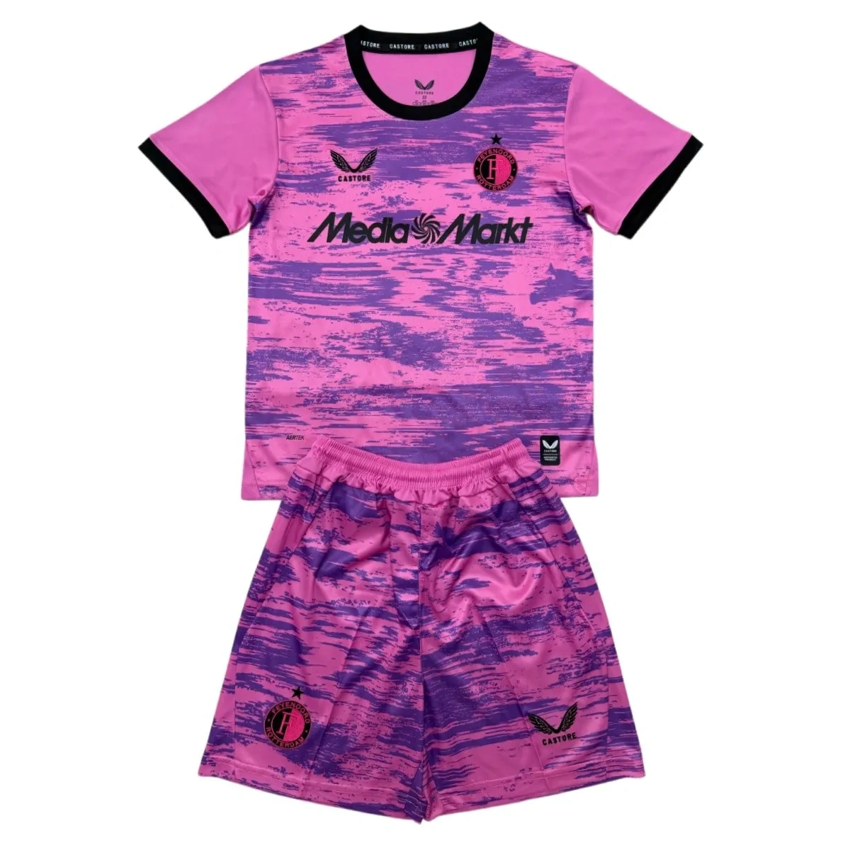 Kit Camisa + Short Feyenoord 2026/27 - Goleiro