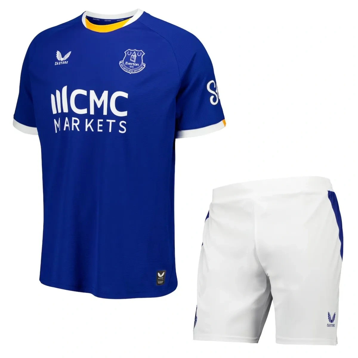 Kit Camisa + Short Everton 2026/27 Home
