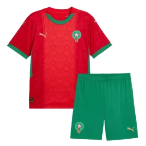 Kit Camisa + Short Marrocos 2025 Home