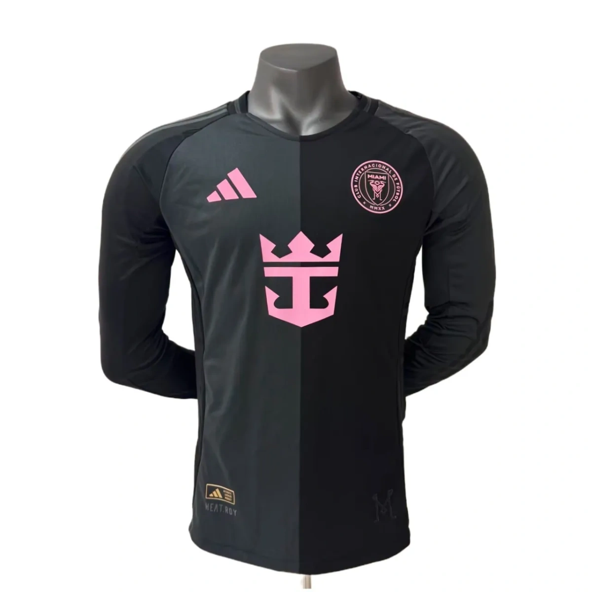 Camisa Inter Miami 2025 Away - Versão Jogador - Manga Longa - Cf Cf