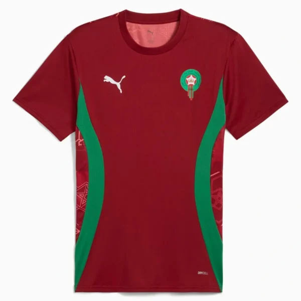 Camisa Pré-Jogo Marrocos 2025