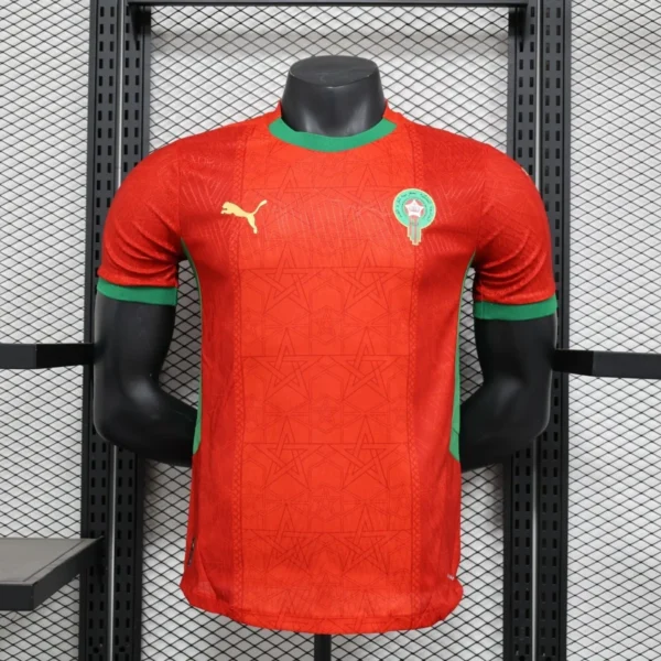 Camisa Marrocos 2025 Home - Versão Jogador
