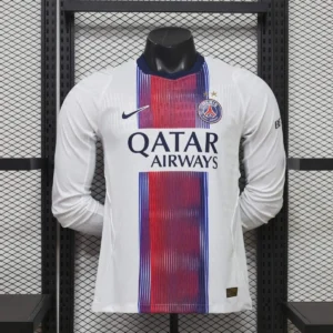 Camisa PSG 2026/27 Away - Versão Jogador - Manga Longa