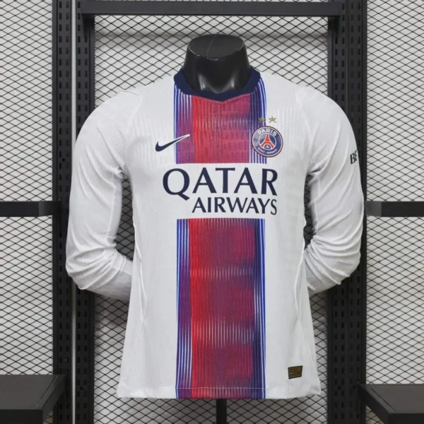 Camisa PSG 2026/27 Away - Versão Jogador - Manga Longa