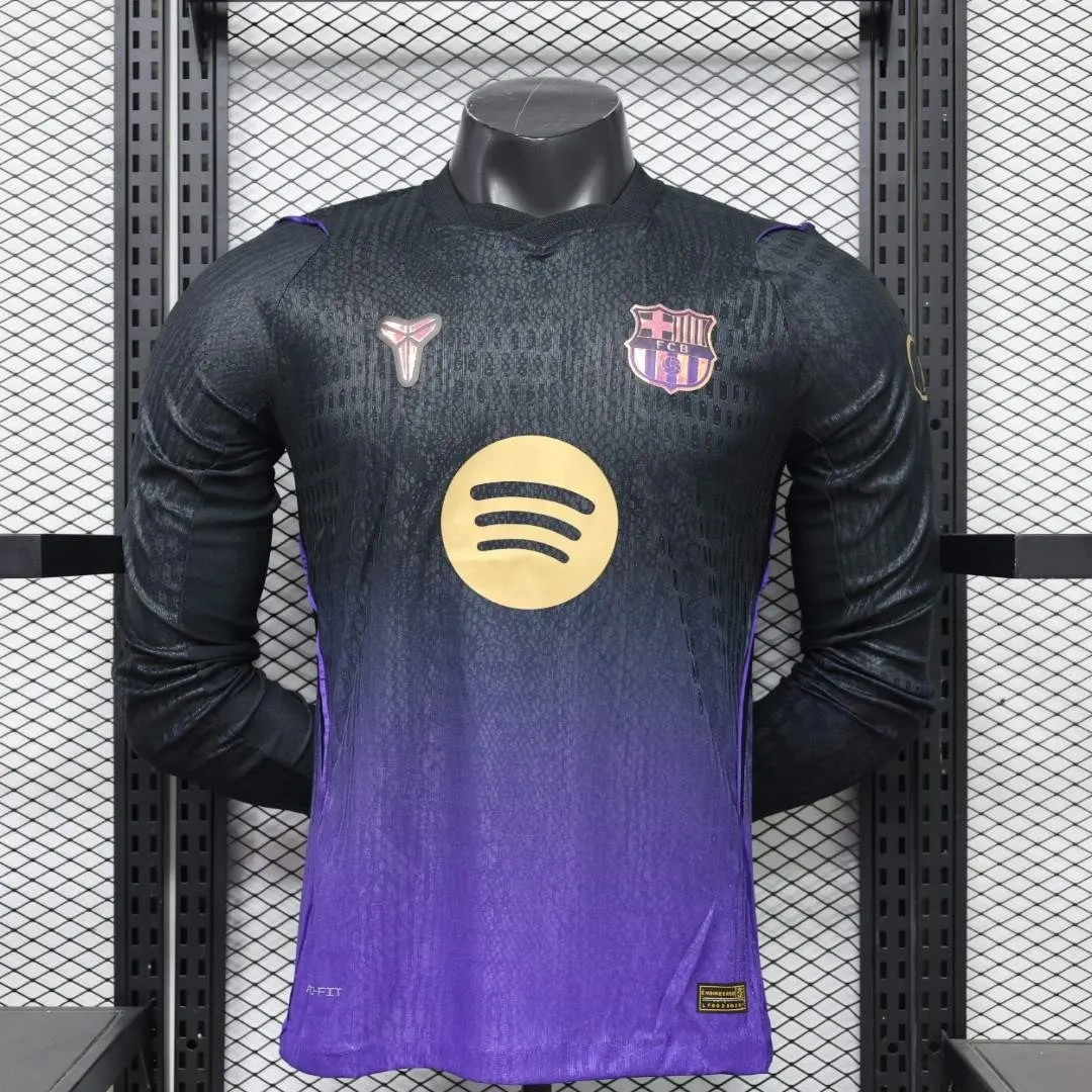 Camisa Barcelona 2026/27 Away - Versão Jogador - Manga Longa