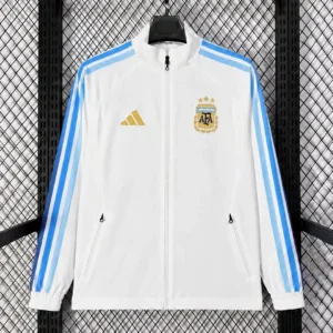 Jaqueta Argentina 2026 - Corta - Vento - Branca