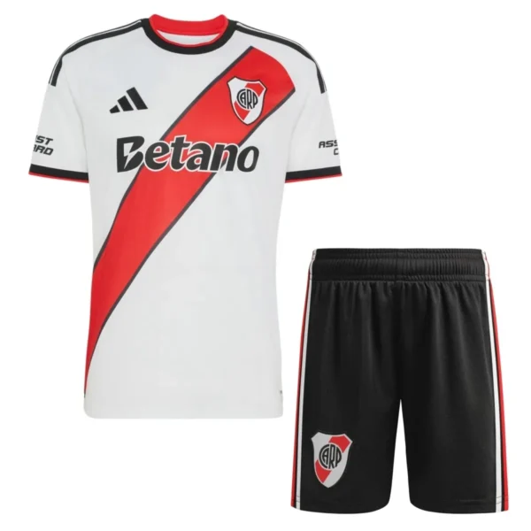 Kit Camisa + Short River Plate 2026/27 Home