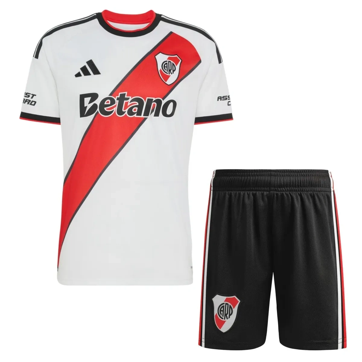 Kit Camisa + Short River Plate 2026/27 Home