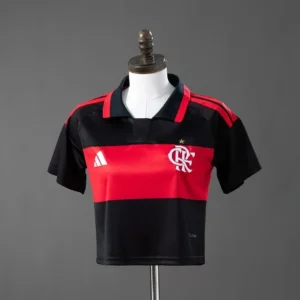 Camisa Flamengo 2026/27 Home - Feminina - Cropped - Cropped Cropped