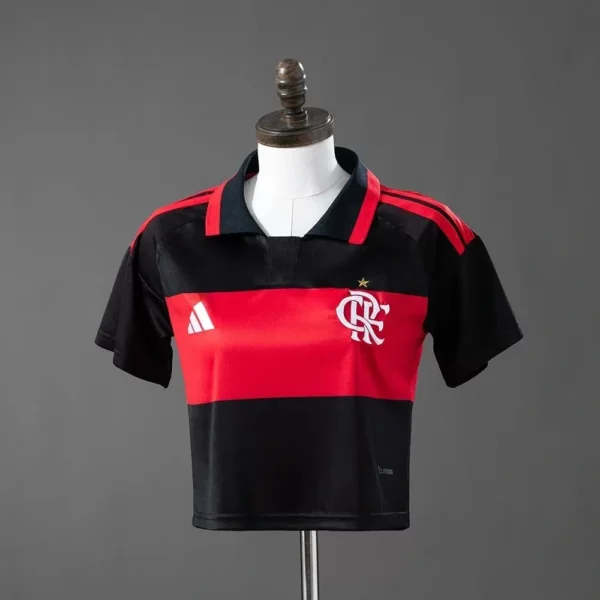 Camisa Flamengo 2026/27 Home - Feminina - Cropped - Cropped Cropped