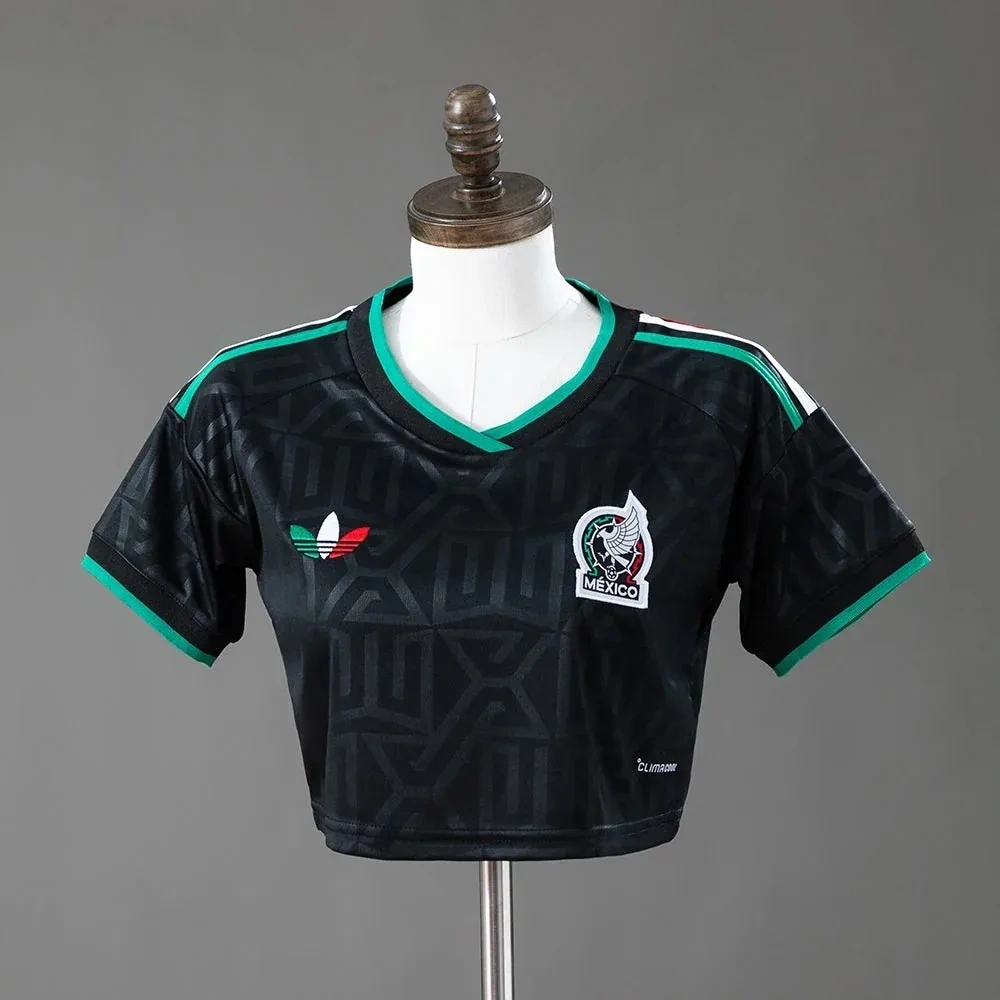 Camisa México 2026 Third - Feminina - Cropped - Cropped Cropped