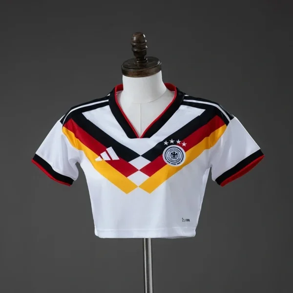 Camisa Alemanha 2026 Home - Feminina - Cropped - Cropped Cropped