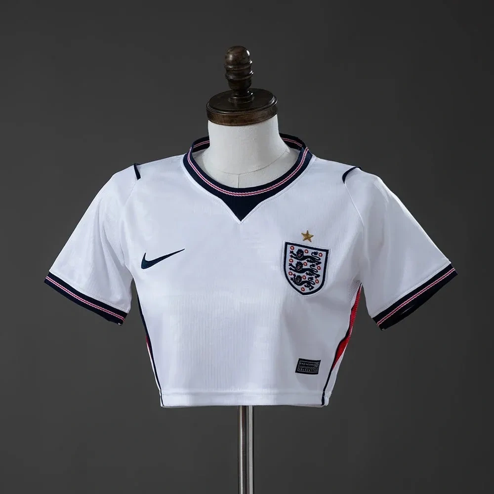 Camisa Inglaterra 2026/27 Home - Feminina - Cropped - Cropped Cropped