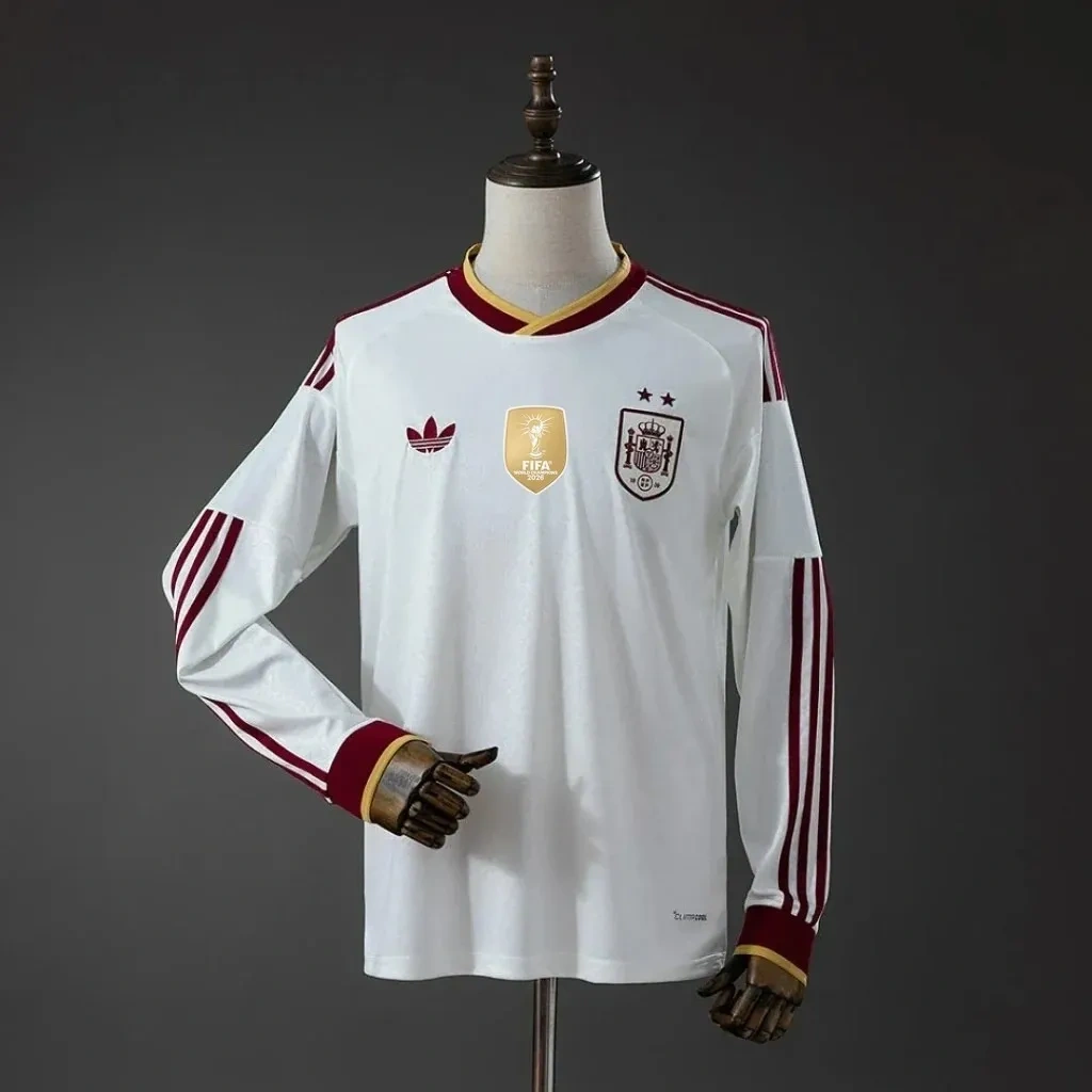Camisa Espanha 2026 Away - Manga Longa - Winners Winners