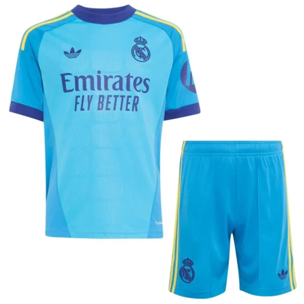 Kit Camisa + Short Real Madrid 2026/27 - Goleiro