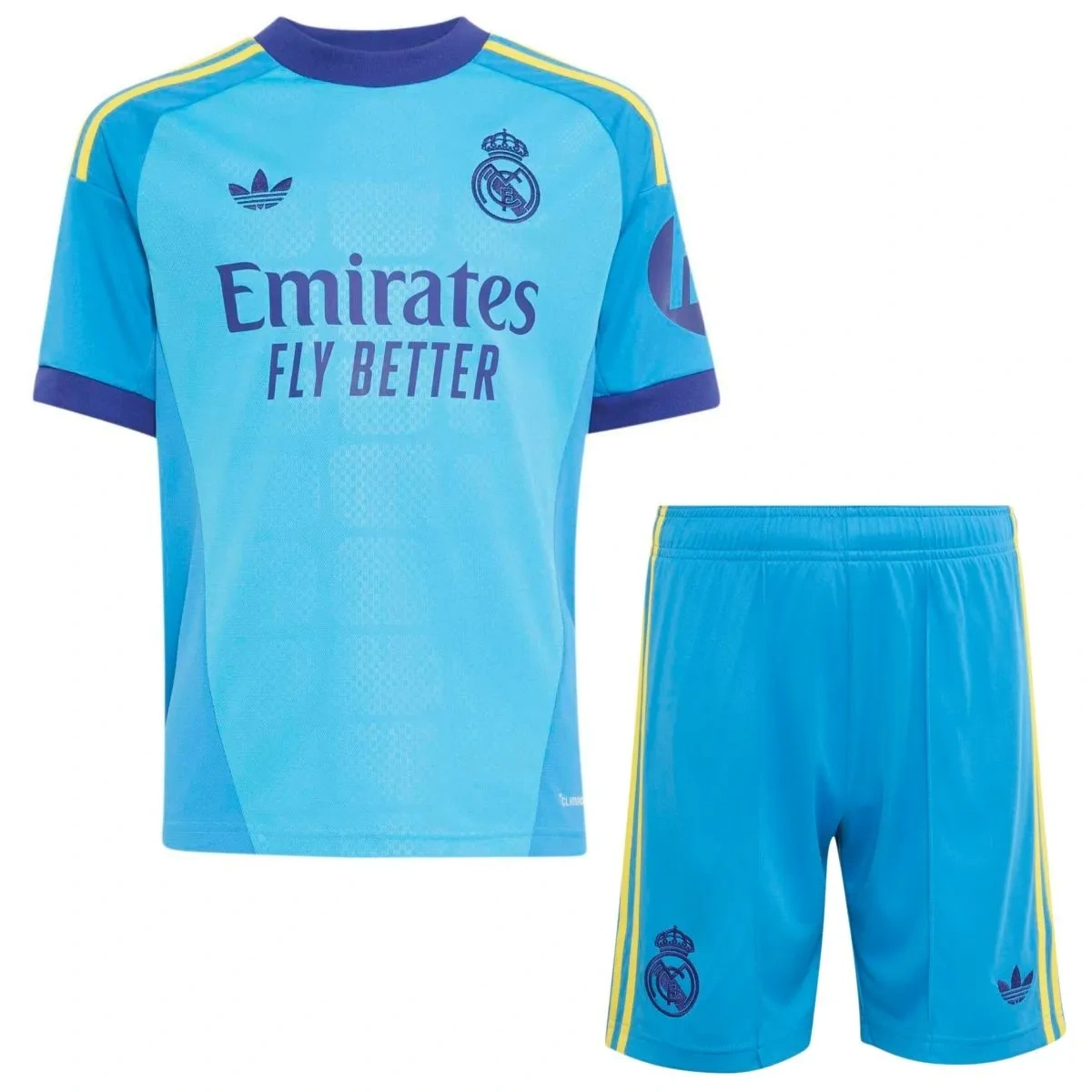 Kit Camisa + Short Real Madrid 2026/27 - Goleiro