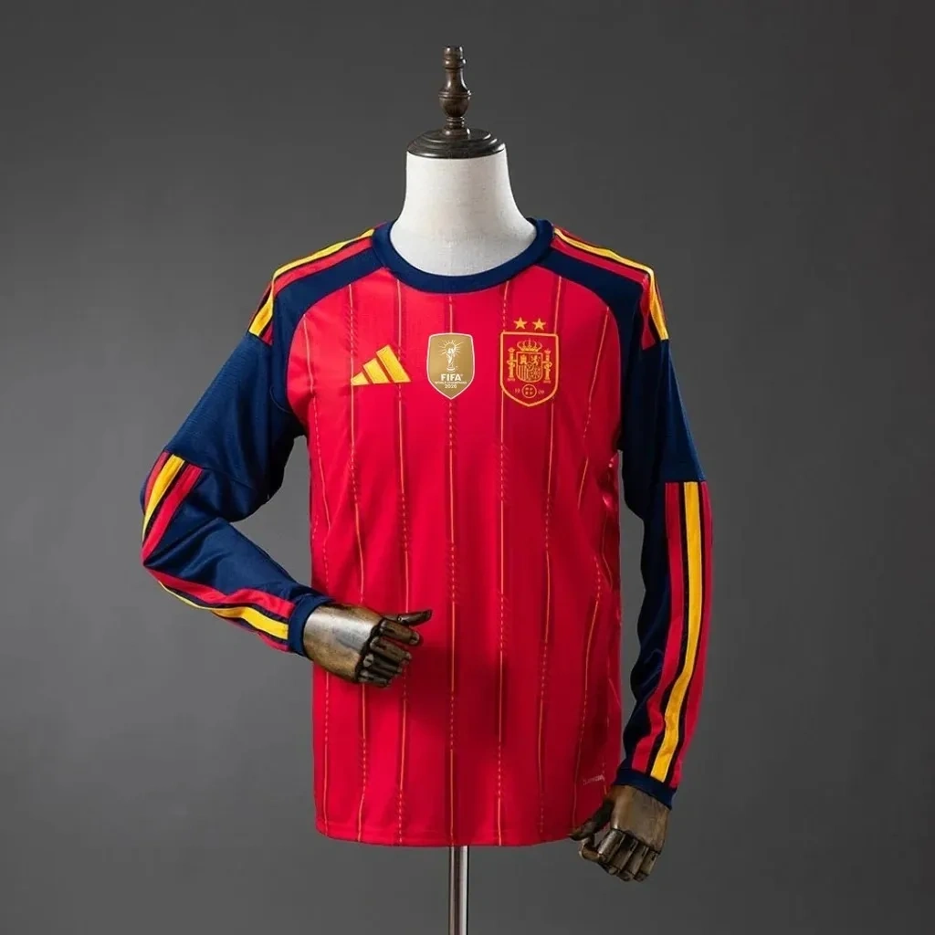 Camisa Espanha 2026 Home - Manga Longa - Winners Winners