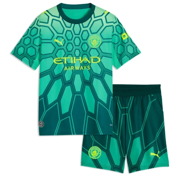 Kit Camisa + Short Manchester City 2026/27 - Goleiro