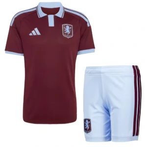 Kit Camisa + Short Aston Villa 2026/27 Home