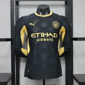 Camisa Manchester City 2026/27 Away - Versão Jogador - Manga Longa