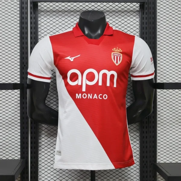 Camisa Monaco 2026/27 Home - Versão Jogador