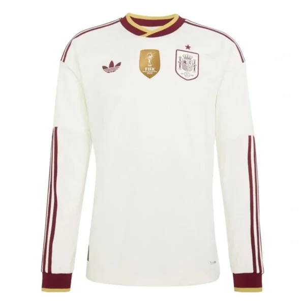 Camisa Espanha 2026 Away - Versão Jogador - Manga Longa - Winners Winners