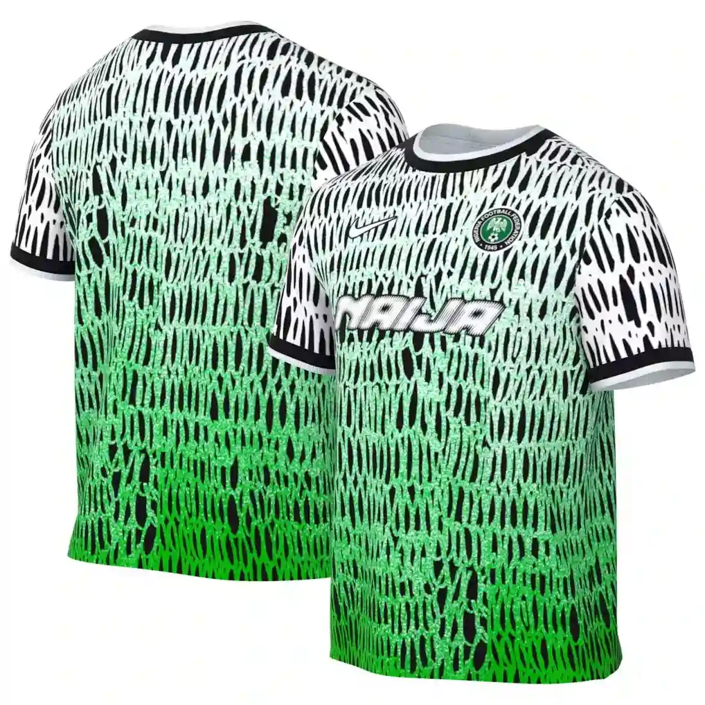 Camiseta de Treino Pré-Jogo Nigéria 2026