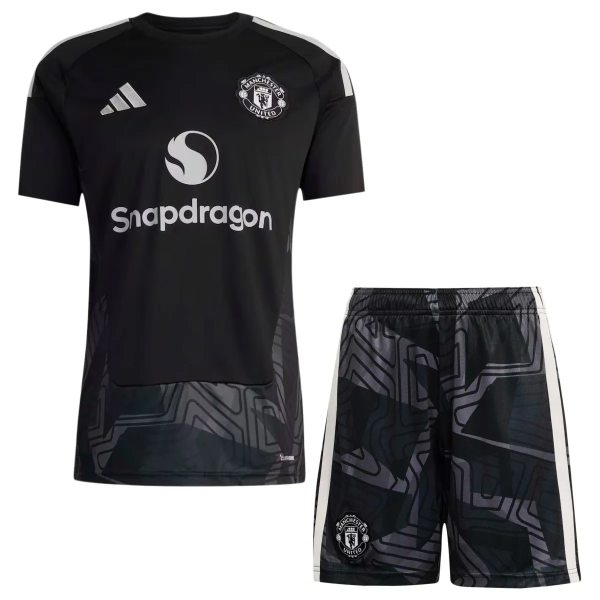 Kit Camisa + Short Manchester United 2026/27 - Goleiro