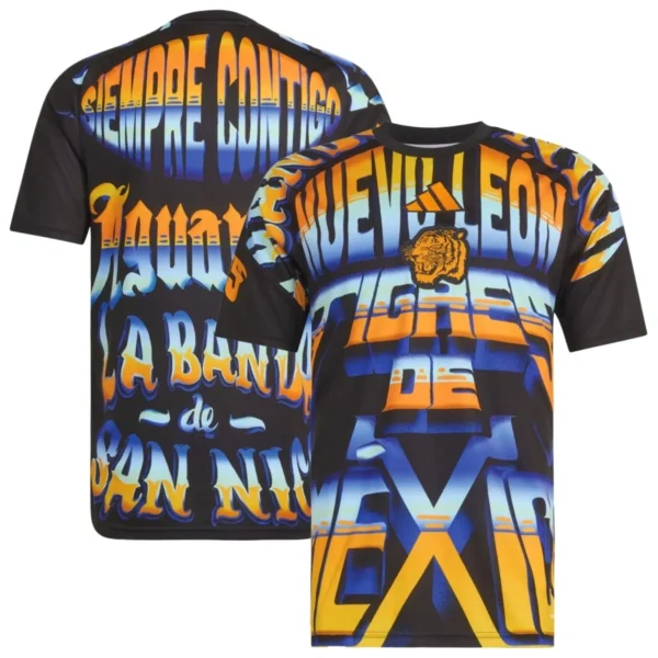 Camisa Pré-Jogo Tigres UANL 2026/27
