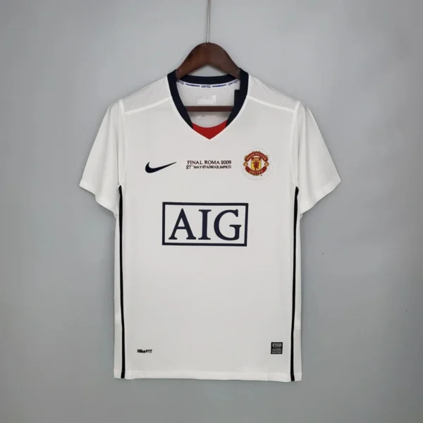 Camisa Manchester United 2009 Away - Retrô - Final Roma Final Roma