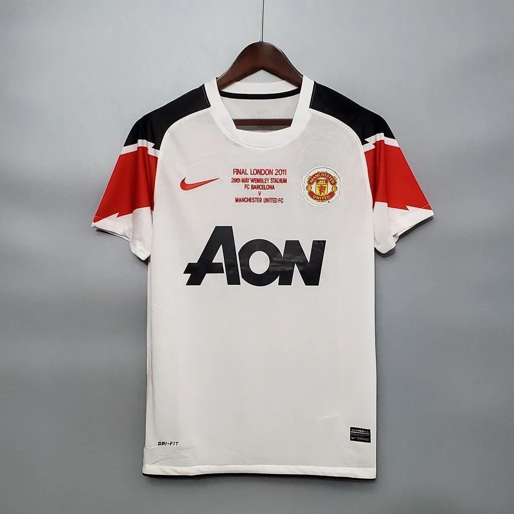 Camisa Manchester United 2010/11 Away - Retrô - Ucl Final Ucl Final