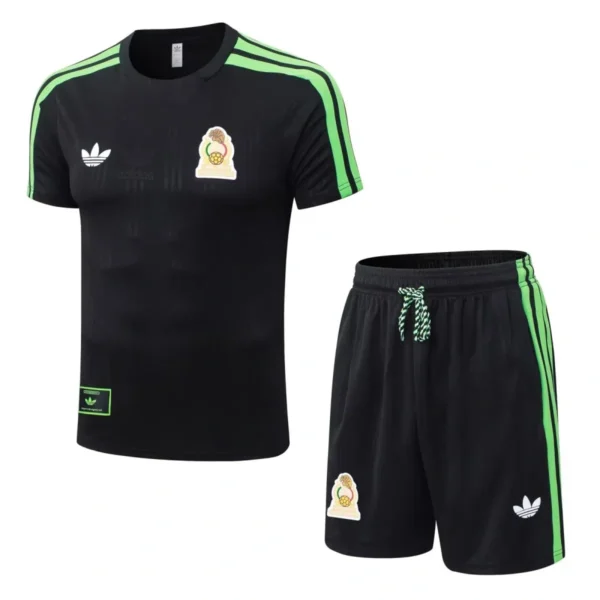 Kit Camisa + Short México 2026 - OG Lifestyler - Preta/Branca
