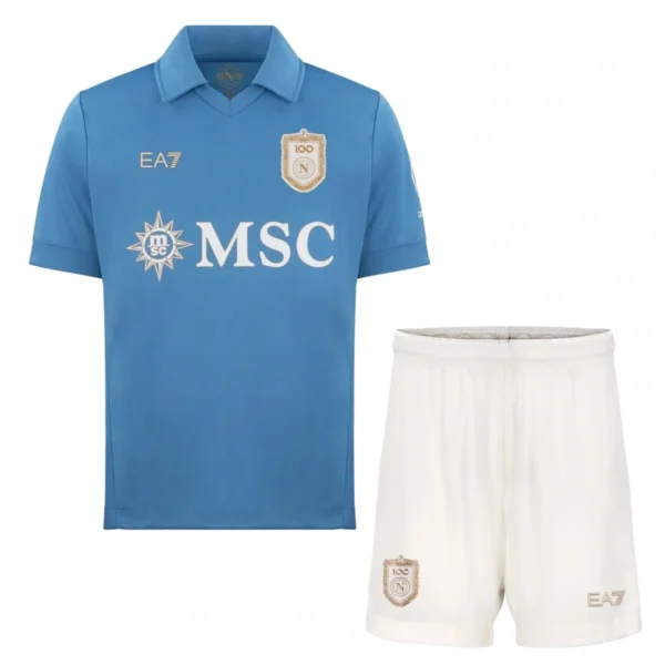 Kit Camisa + Short Napoli 2026/27 Home - Ssc Ssc