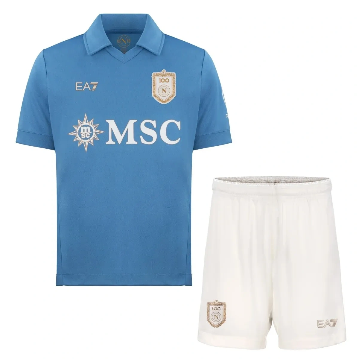 Kit Camisa + Short Napoli 2026/27 Home - Ssc Ssc