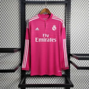 Camisa Real Madrid 2014/15 Away - Retrô - Manga Longa - L S L S